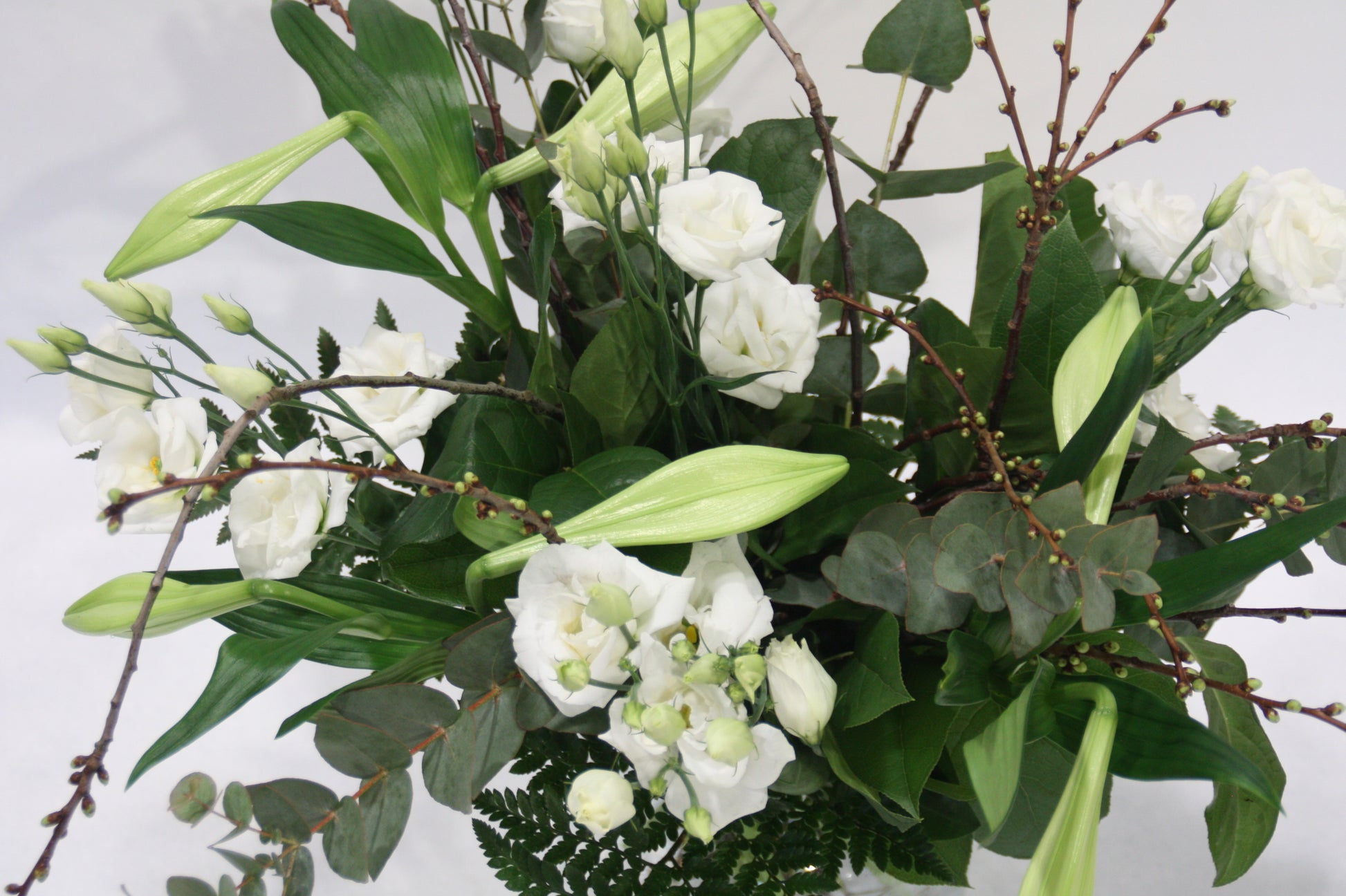 kersenbloesem boeket wit