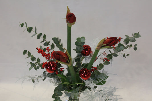 Amaryllis boeket rood